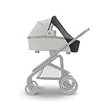 Maxi-Cosi Sonnenverdeck, kompatibel mit Maxi-Cosi Babywannen, Kinderwagen und Babyschalen, Sonnenschutzfaktor USF 50+, mit Sichtfenster, Baby-Sonnenschutz, Schwarz