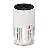 Bosch Air 4000 Luftreiniger - Für Räume bis zu 62,5 m² - Entfernt effizient Schadstoffe - Mit 3-in-1 Luftfilter, Smart Sensor, Automatikmodus, Ruhemodus ( 25 dB(A)) - CADR: 300 m³/h
