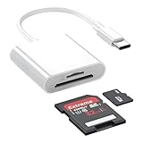 USB C Kartenleser SD Micro SD Card Reader 2 in 1 Typ C Kartenlesegerät SD-Karten Adapter für SDHC/Micro SDHC/Micro SDXC/SDXC/SD/MicroSD/RS-MMC