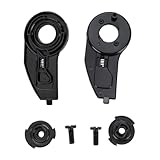 Qsvbeeqj Leichter Helm Visoring Befestigungsmechanismus Sofort Fähigkeit Dauerhafte Polycarbonat Materie Optimal Komfort Für T271 Helme Haltbarkeit Motorradlinsenmontage