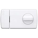 ABUS Tür-Zusatzschloss 2110 mit Drehknauf, weiß, 56032
