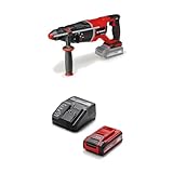 Einhell Professional Akku-Bohrhammer TP-HD 18/26 D Li BL Power X-Change (18 V, Brushless, 2,6 J, SDS-plus, pneumatisches Schlagwerk, D-Handgriff, Koffer, inkl. 3,0 Ah Plus Akku und Ladegerät)