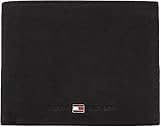 Tommy Hilfiger Herren Geldbeutel Johnson mit Münzfach, Schwarz (Black), Einheitsgröße