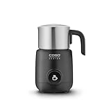 CASO PremiumLatte XL - großer Milchaufschäumer, Induktion, 1 Liter Volumen, für Milch,Hafer- und Sojadrinks, hochwertiger, abnehmbarer Edelstahl-Milchschaumbehälter