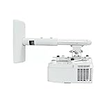 Projektorhalterung Deckenhalterung, verstellbare ausziehbare Arme für einfache Installation, kompatibel mit den meisten Projektoren