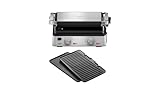 Braun MultiGrill 7 CG7020, 3-in-1 Kontaktgrill, BBQ & Ofen, große Grillfläche (12 Burger), 2000W, 230°, spülmaschinengeeignet (Plancha & Grill), Fettauffangschale, Elektrogrill Indoor