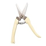 Milisten Gartenschere für Kleine Äste Ergonomische Rebschere Scharfe Langlebige Baumschere für Rosen Bonsai Sträucher und Präzises Formschnitt Gartenwerkzeug
