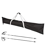 Skitasche, Skisack Für Ski & Stöcke Skisack Für Ski Erwachsene Skistöcke 160cm Oder 180cm Wasserdicht Skibag Aufbewahrung Von Skiausrüstung Für Auto, Flugzeug, Schneereisen Und Outdoor-Abenteuer