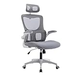 GddOGUK bürostühle Schreibtischstuhl für zu Hause, höhenverstellbarer Chefsessel, bequemer Sitz, Bürostuhl, drehbarer Computerstuhl, atmungsaktiver Netzstuhl Komfortabel