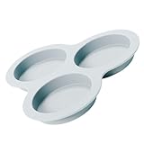 MUCKLILY Luftfritteuse Silikon Eierform Muffinform für Heißluftfritteuse Kreative Backform für Eiersandwich Kuchen und Muffins