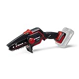 Einhell Akku-Astkettensäge GE-PS 18/15 Li BL-Solo Power X-Change (18 V, Brushless, 12,5 cm Schnittlänge, werkzeugloser Schwert- und Kettenwechsel, ohne Akku)