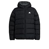 adidas Unisex Kinder SYNTHETIC DOWN JACKET, Black/Black/Black, 13-14 Years