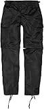 normani Zip Off BDU Feldhose mit per Reißverschluss abtrennbaren Hosenbeinen Farbe Schwarz Größe L