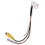 DOITOOL Kabelbaum Für Nachrüst Stereosysteme Autozubehör Kompatibel Mit Langlebige Verbindung Für Rückfahrkamera Installationen Einfach Zu Installieren