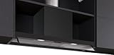 iQ300, Integrierte Designhaube, 90 cm, Klarglas, Mattschwarz, LJ95BCC60