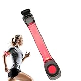 Generisch Led Armband - Nacht Sicherheitslicht Für Joggen | Reflektorbänder USB Aufladbar & Verstellbar | Für Kinder & Erwachsene, Sorgt Füŕ Sicherheit Im Dunkeln | 4 Stück