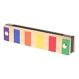 GOOHOCHY 16 Kinderharmonika Aus Holz Mundharmonika Für Anfänger Babyzubehör Mundononica Mundharmonika-partygeschenk Für Kleinkind Recorder Musikspielzeug Metall