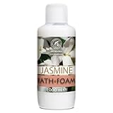 Badeschaum Jasmin 1000ml - Badeschaum mit Natürlichem Ätherischem Jasminöl - Aromatherapie Badewanne - Körperpflege - Entspannung - SPA - Baden - Badezusatz - Schaumbäder - Jasmin Aroma