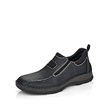 Rieker Herren Low-Top Sneaker 05363, Männer Halbschuhe,sportlich,straßenschuhe,Strassenschuhe,Sportschuhe,Freizeitschuhe,schwarz (00),43 EU / 9 UK