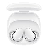 Redmi Buds 6 Play - In-Ear Kopfhörer, 36h Akkulaufzeit, 10mm Dynamik-Treiber mit 4 EQ-Einstellungen, AI-Geräuschunterdrückung für Anrufe, Bluetooth 5.4, Schnellladen für 3h Musik in 10 Minuten,White