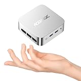 ACEMAGICIAN V1 Mini PC Win11 Pro,16 GB DDR4 1TB SSD,Ιntel Alder Lake-N97(Bis zu 3,6 GHz) Micro Desktop Computer Für Business/Office/Multimedia|4K HDMI+DP|USB3.2