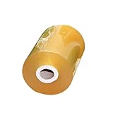 AKOOSY Selbstklebendes Dehnbares PE Veredelungsband Gelb Breit für Obstbäume und Gemüsepflanzen Biologisch Abbaubar Widerstandsfähig für Veredelung und Wundverschluss