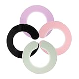 VICASKY 4 Stück Nackenzaun Schneidekragen für Friseure Salon-Haarschneidekragen Barbier Schild Haarfänger für Haarschnitte Accessoires für Friseursalons Haarfärbekragen Kieselgel