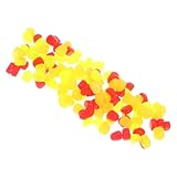 ORFOFE Weicher Schwimmender Silikon Angelköder aus Künstlichem Mais 150 Stück Farbig Universeller Köder für Forellen Karpfen und Welse