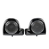 Motorrad 6 1/2 'Audio Lautsprecher Grill Für Harley Touring Electra Street Glide Road King FLT FLHT FLHTCU FLHRC 2014 2015 2016 2017 2018 2019 2020