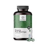 HealthyWorld® BIO Moringa - 180 pflanzliche Kapseln - Ayurvedische Pflanze aus biologischem Anbau - 1650 mg Moringa Oleifera pro Tagesdosis - 2-Monats-Vorrat - Für natürliche Unterstützung des Körpers