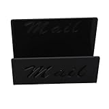 EOJDDPA Posthalter, Post-Organizer, Briefkorb, Umschlaghalter, Briefsortierer, langlebiger Acryl-Desktop-Akten-Organizer für Zuhause, Büro, Schule, rutschfeste Unterseite, leicht,