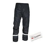 Salzmann wasserdichte Regenhose | Leichte & Winddichte Wanderhose | Hergestellt mit 3M Scotchlite