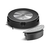 iRobot Roomba Combo J5 (j517860) – Staubsaugerroboter, 2-in-1, WiFi-Anschluss – Gummiabzieher für verschiedene Oberflächen – Waschfunktion, Kartographie, Speicherung, passt – erkennt und vermeidet