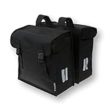 Basil Mara XXL Doppelpacktasche – Double Bicycle Bag – 47 L – Schwarz