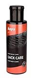 Kaps Pflegemittel für Lack-, Glanz-, Kunst- und Reptilienleder, Verhindert Rissbildung, Für Schuhe und Taschen, Lackpfleg (Neutral - Transparent)