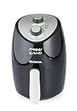 Ariete 4617, Airy Fryer Compact, Luftfritteuse, Fassungsvermögen 2 l, 1000 W, Temperatur max. 200 °C, Schwarz