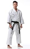 Tokaido Unisex – Erwachsene Kata Master Karateanzug, weiß, 180