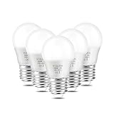 Vicloon E27 LED Lampe, 5er-Pack G45 LED Birne 3W ersetzt 25W Glühlampen, 280 Lumen, 3000K Warmweiß, AC 220V-240V, Nicht Dimmbar E27 Energiesparlampe, 270° Strahlwinkel LED Globe Leuchtmittel