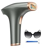 Haarlosy IPL Geräte Haarentfernung Laser - Schmerzfreie Haarentfernungsgerät mit 3 Erweiterte Funktionen HR/SC/RA, 9 Stufen, 999,900 Blitzen zu Hause für Frauen, Männer, Achseln, Bikini, Beine, Körper