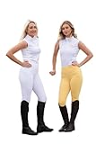 Rhinegold Damen Vogue Full Seat Ladies Performance Horse Riding Tights Reitstrumpfhose, canary, 38