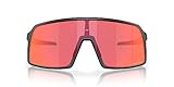 Oakley Herren Oo9406 Sutro Rechteckige Sonnenbrille, Matt Transparent Balsam Fade/Prizm Trail Torch, 37 mm