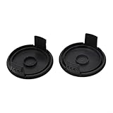 Ersatz-Spulenkappenabdeckung für Homelite UT41112 UT41121 AC41HCA Elektro-Trimmer, 2 Stück, schwarz, 86 x 34 mm