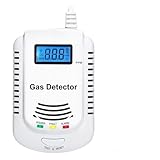 Gasdetektoren und -alarme, Sprachwarnung Küchenalarm-Kit Unabhängiges In Brennbarem Natürlichem LCD-Display