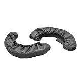 QSTDGVPW Kufenhüllen für Schlittschuhe, Eishockey Schlittschuhschoner, Praktische, Weiche Schlittschuhhülle, Schlittschuhschutz