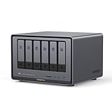 UGREEN NASync DXP6800 Pro 6-Bay NAS Server, Intel i5-1235U 10-Kern, 8GB DDR5, 2×10GbE, 2×M.2 NVMe, 8K HDMI, 2×Thunderbolt 4, Kompatibel mit Drittanbieter HDD/SSD (Diskless)