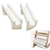 Generisch Adapter passend für Ikea Trofast Box, Adapter kompatibel mit Stokke Tripp Trapp Hochstuhl Kinderstuhl Organizer Zubehör, Befestigung Kinder Hoch Stuhl