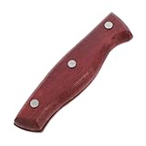 Ipetboom Ergonomischer Holz messergriff Ersatzgriff für Küchenmesser und Kochmesser Rutschfester Komfortgriff Passend für Chinesische Messer Vielseitig Einsetzbar für Küche Restaurant