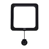 Futterring für Fische, schwimmender Futterspender für Fische, Futterring für schwimmendes Aquarium, quadratisches und rundes Aquarium, Futterring