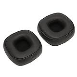 Keenso Ersatz-Ohrpolster aus Proteinleder für Major IV, geräuschisolierende Kopfhörer-Ohrpolster für verbesserte Klangqualität für Major IV Kopfhörer