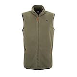 FORSBERG Vardir-Weste, Fleeceweste, Outdoor-Weste, Strickfleece, warm, funktional für Freizeit und Beruf, Farbe:oliv, Größe:XL
